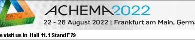 Prochaine direction: ACHEMA 2022 Francfort